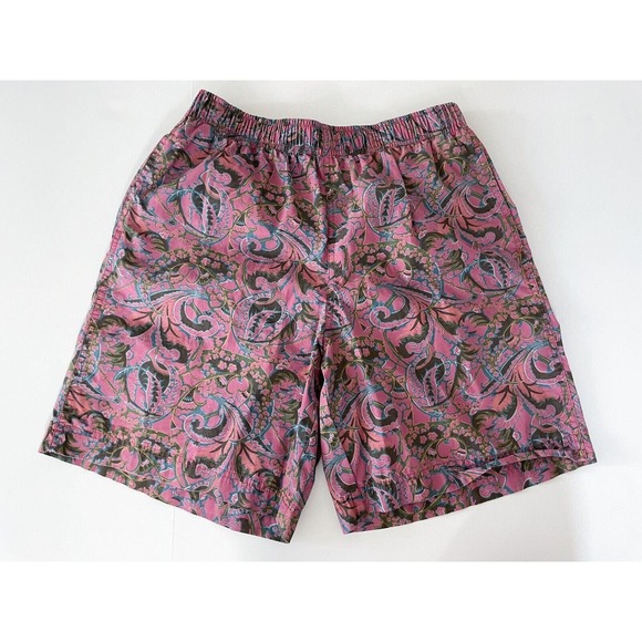 Ralph Lauren shorts swim trunks Polo Sport Pink Jungle Print Small Rare - Picture 3 of 10